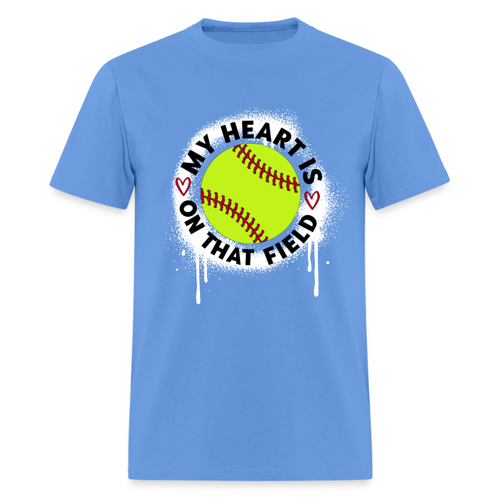 Heart on that field Classic T-Shirt - carolina blue