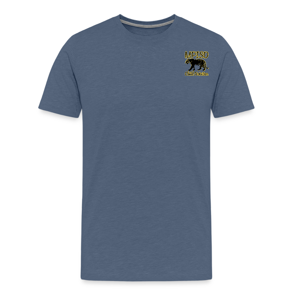 MPISD Brain Food Premium T-Shirt - heather blue