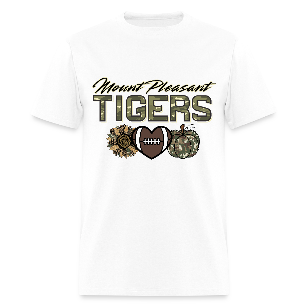 Camo MP Tigers T-Shirt | GILDAN 5000 - white