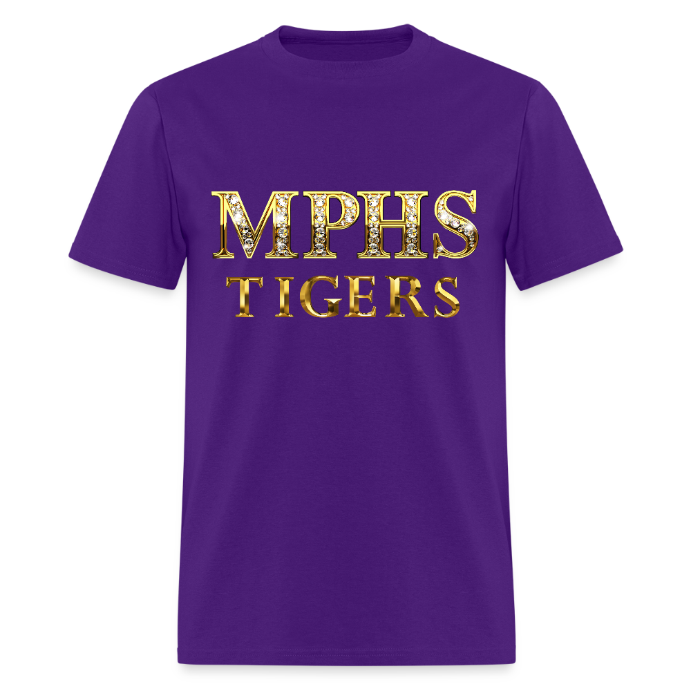 MPHS Gold & Diamond Classic T-Shirt - purple