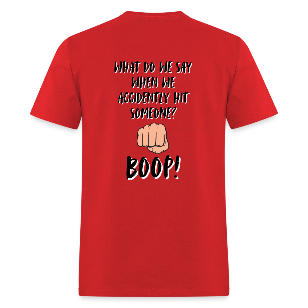 Accidently Boop Classic T-Shirt - red