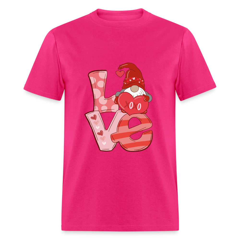 Gnomie Love Classic T-Shirt - fuchsia