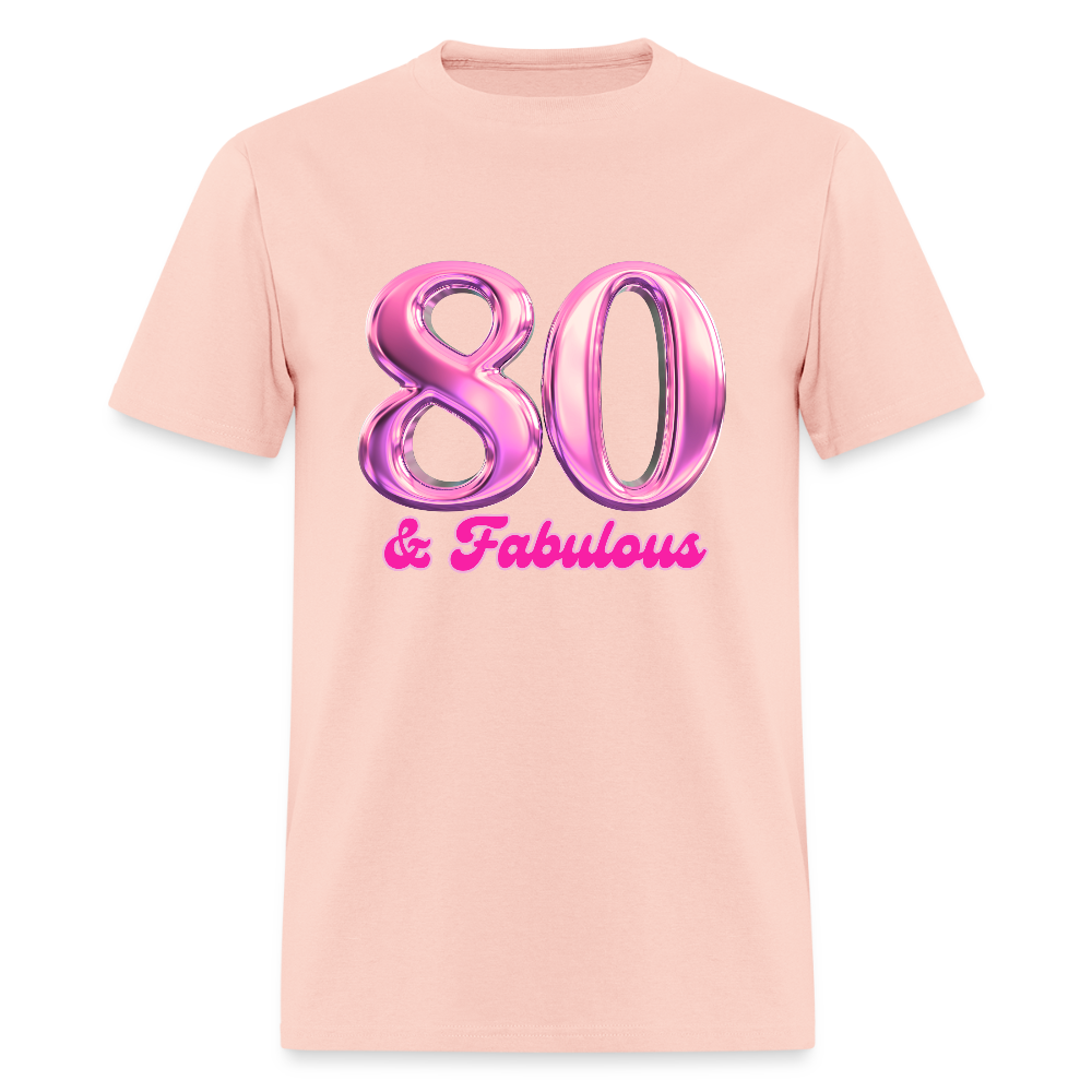 Pink 80 & Fabulous Classic T-Shirt - blush pink