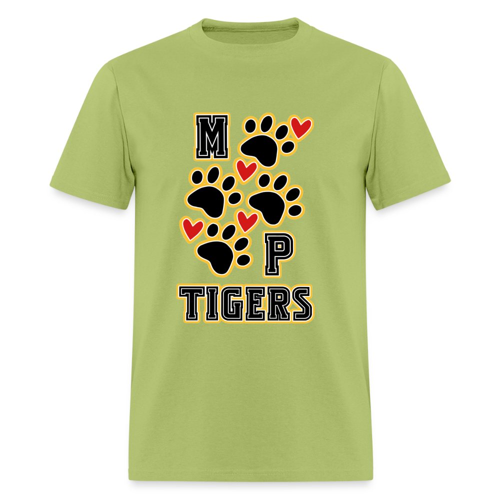 MP Tiger Heart & Sole T-Shirt | GILDAN 5000 - kiwi