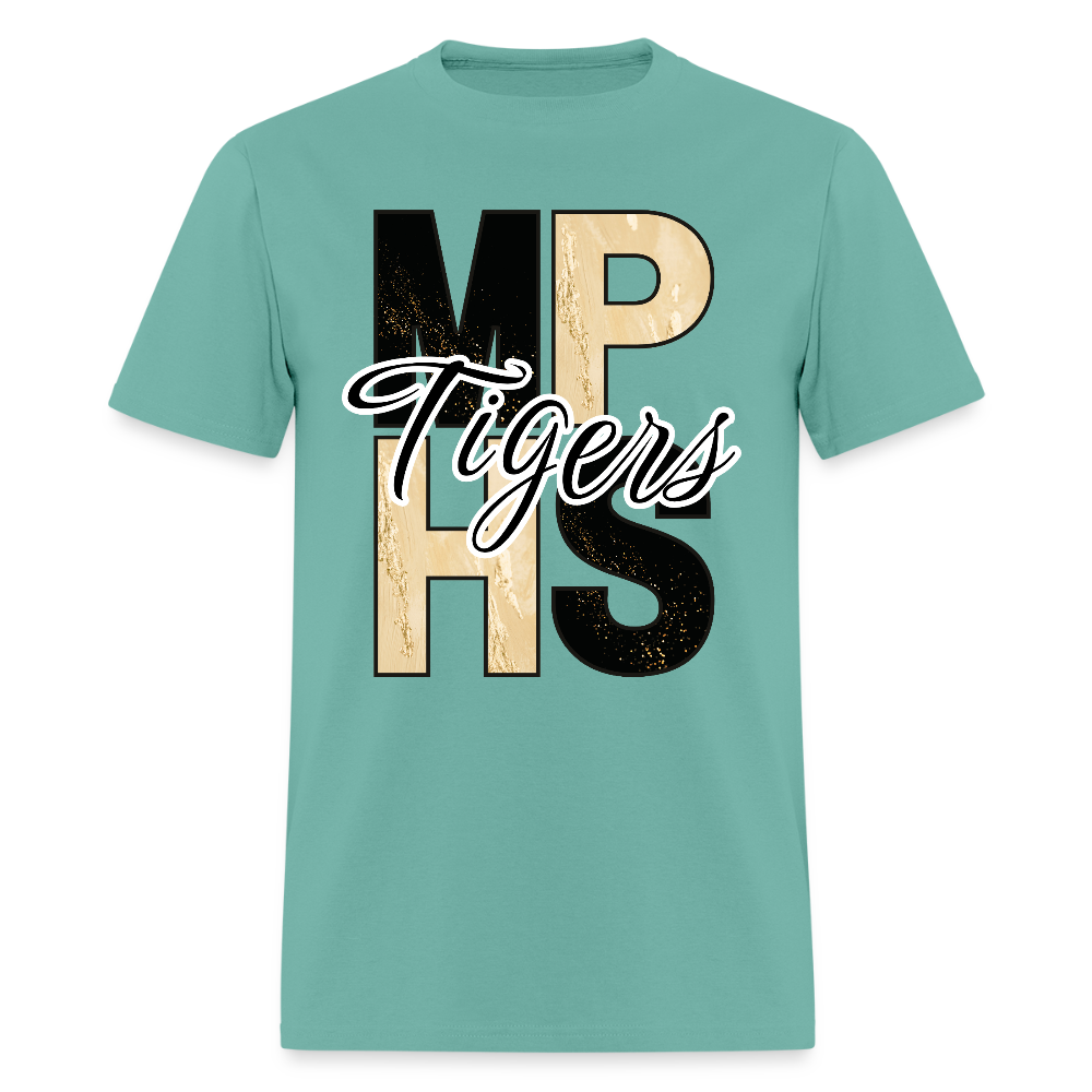 MPHS Block Black and Gold Classic T-Shirt - aquatic