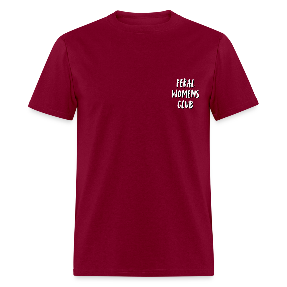 FWC Butterflies & High Blood Pressure Classic T-Shirt - burgundy