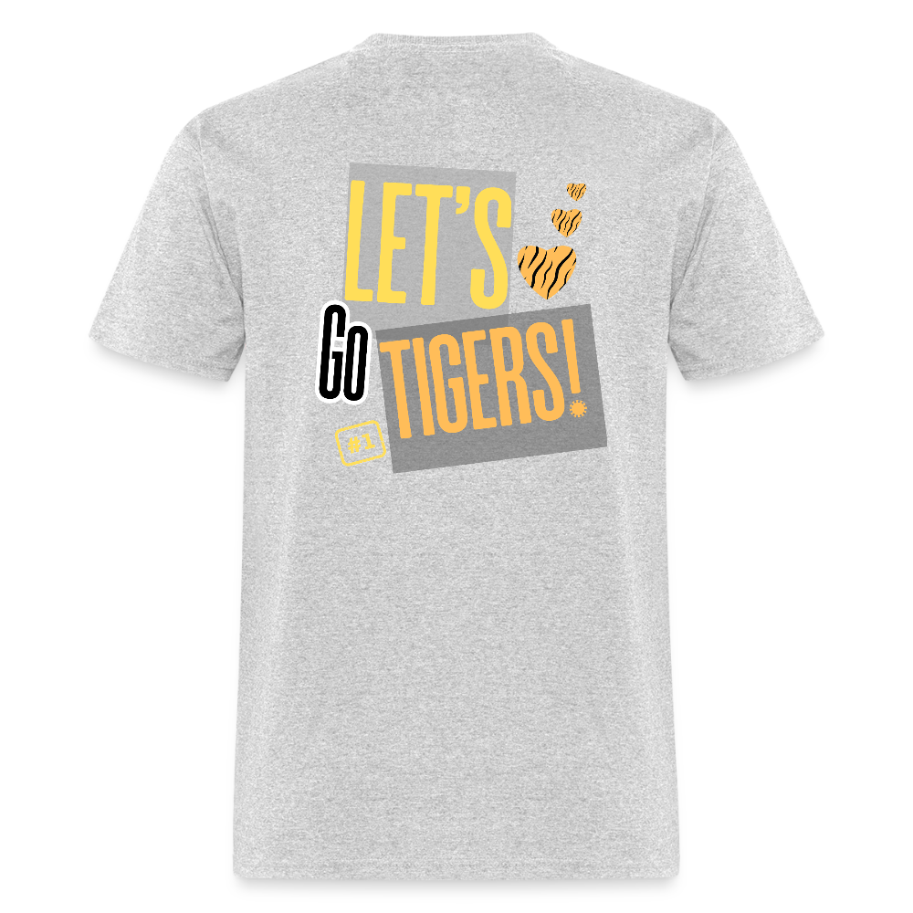 Let's Go Tigers! MPISD Child Nutrition Classic T-Shirt - heather gray