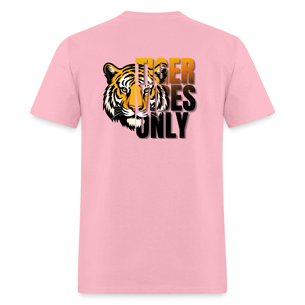 Tiger Vibes Only Black & Gold MPISD Child Nutrition T-Shirt - pink