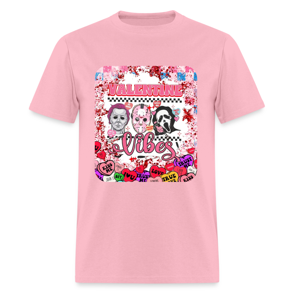 Valentine Vibes Unisex Classic T-Shirt - pink