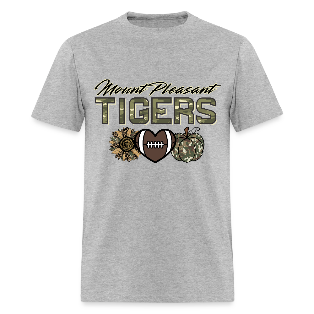 Camo MP Tigers T-Shirt | GILDAN 5000 - heather gray