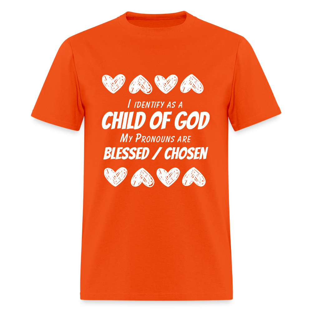 Child of God Hearts Classic T-Shirt - orange