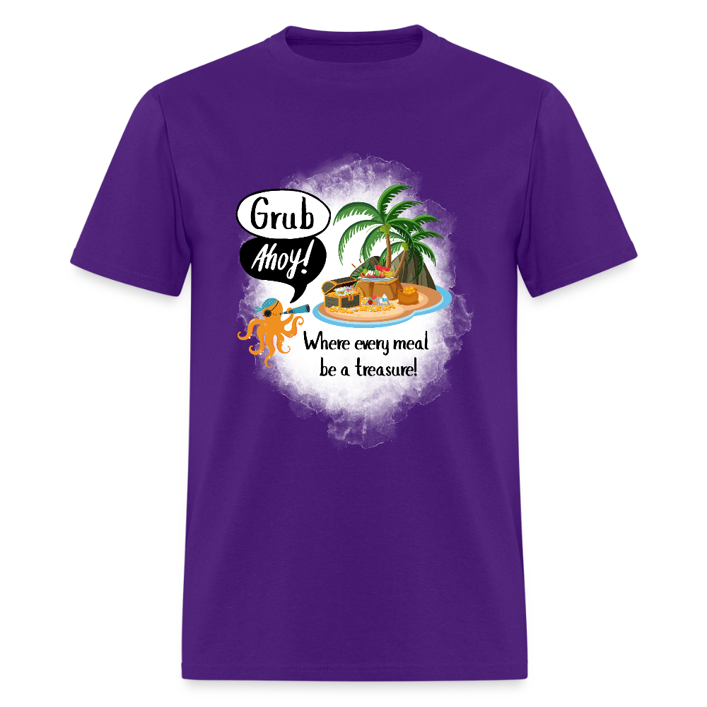 Grub Ahoy! Classic T-Shirt - purple
