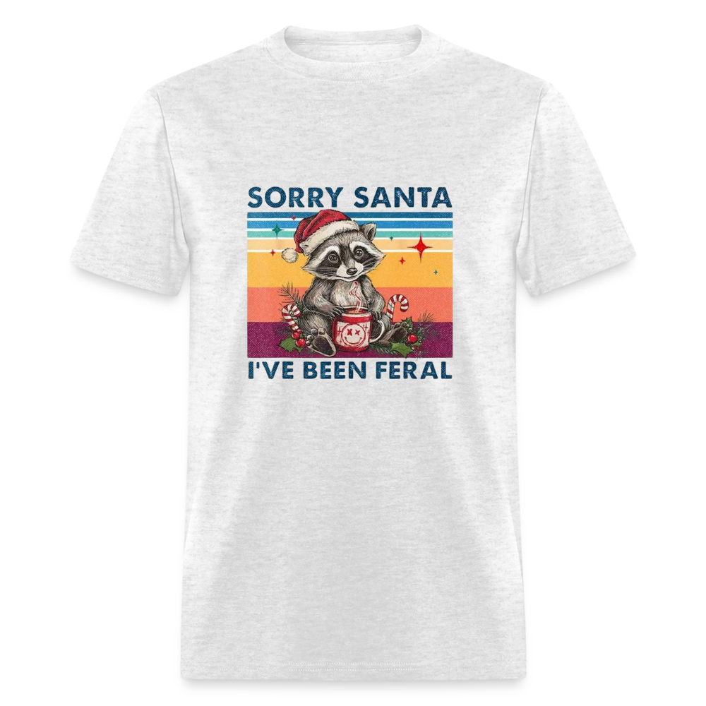 Santa, I've been feral Classic T-Shirt - light heather gray