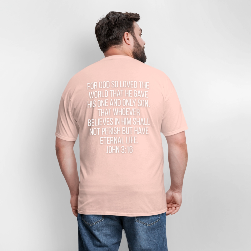 John 3:16 Classic T-Shirt - blush pink