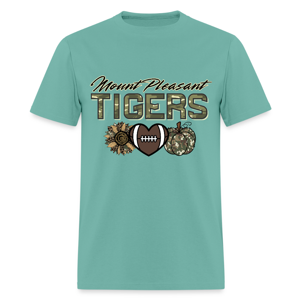 Camo MP Tigers T-Shirt | GILDAN 5000 - aquatic