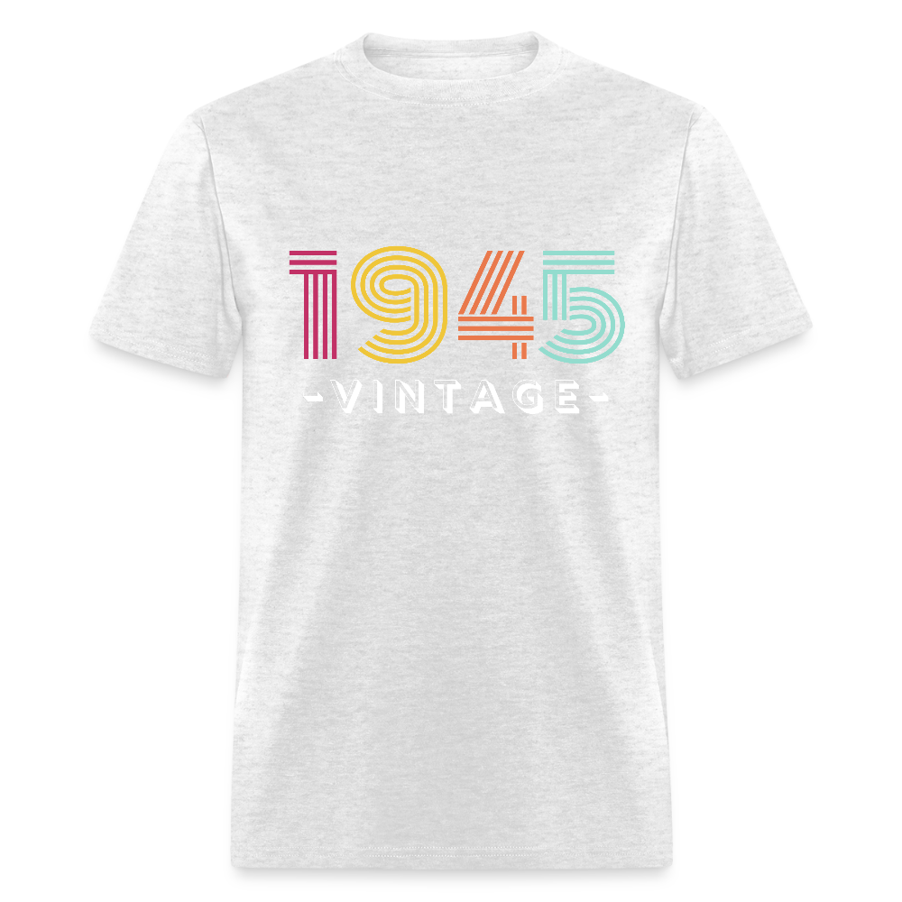 1945 Vintage Classic T-Shirt - light heather gray