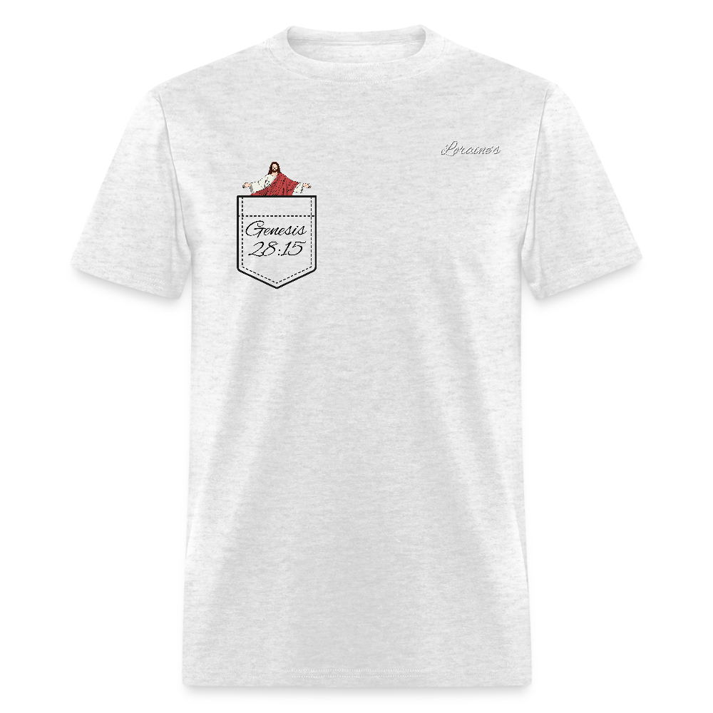 Genesis 28:15 Classic T-Shirt - light heather gray