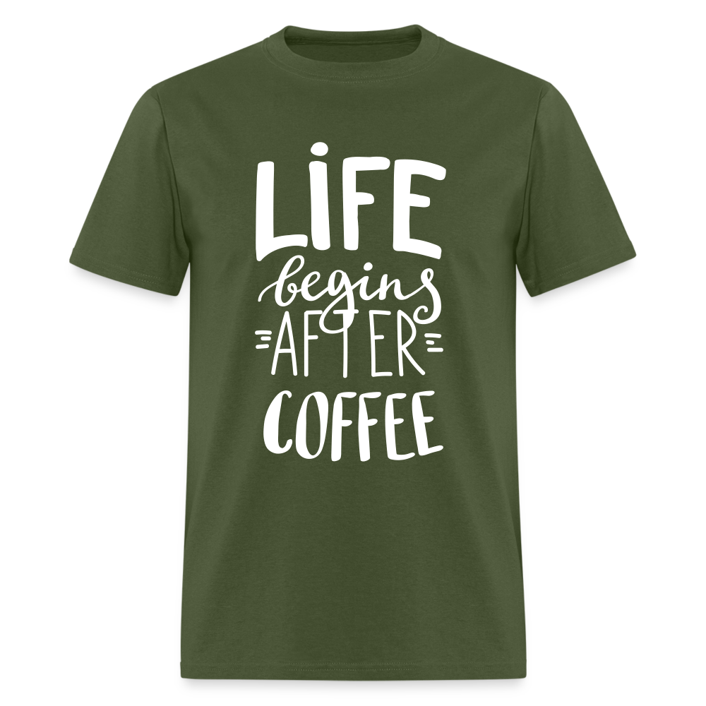Life after Coffee Classic T-Shirt - military green