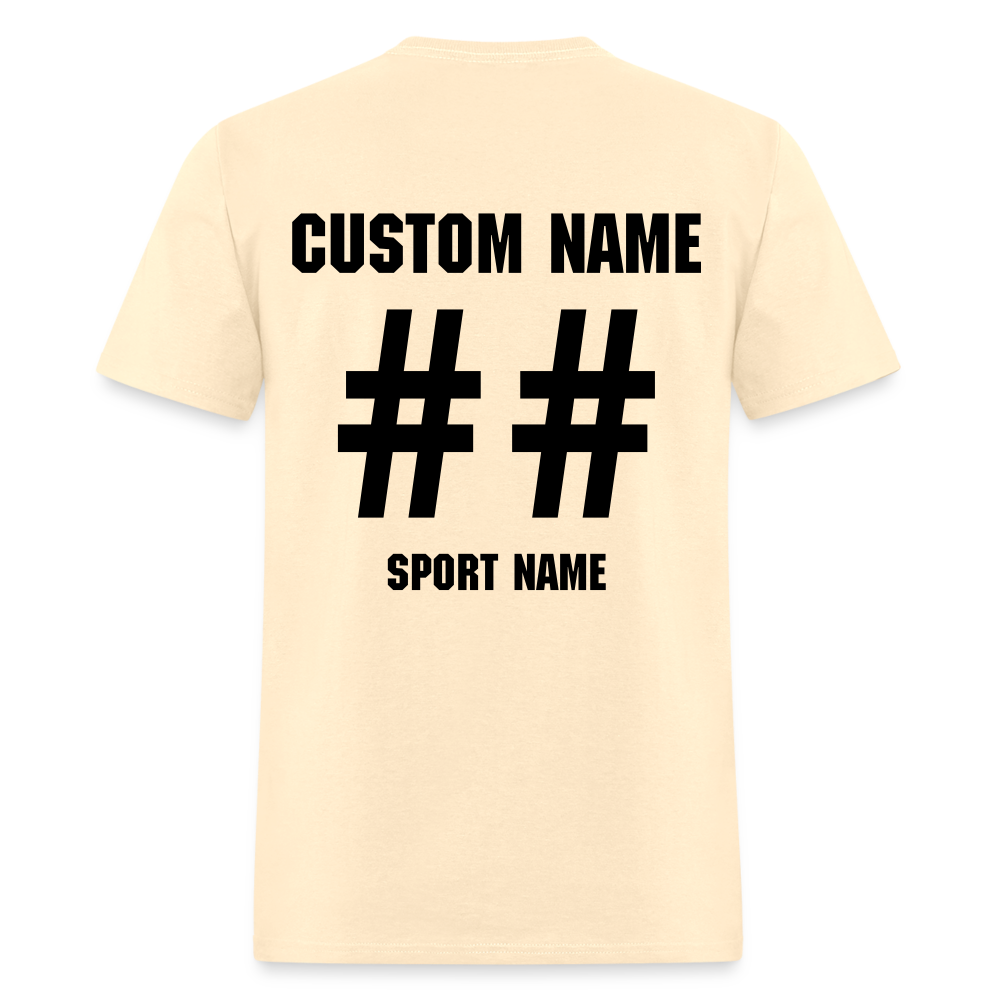 Customizable TVO: Tiger Vibes Only Classic T-Shirt - natural
