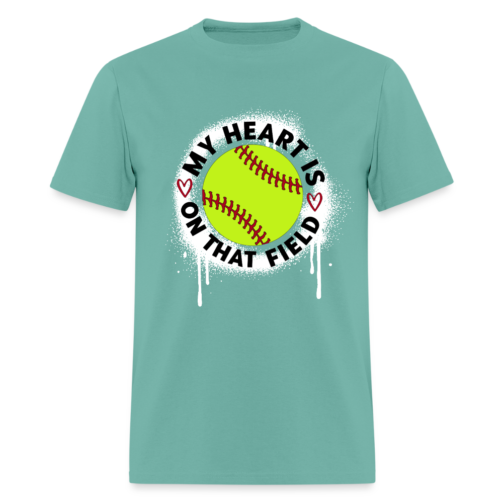 Heart on that field Classic T-Shirt - aquatic