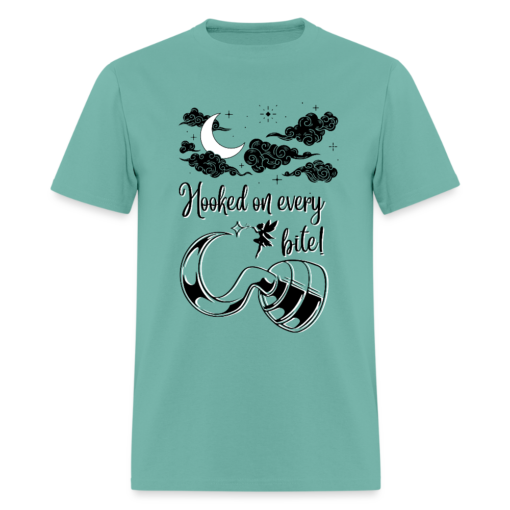 Tink Hooked on every bite! Classic T-Shirt - aquatic