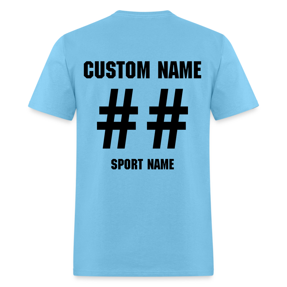 Customizable TVO: Tiger Vibes Only Classic T-Shirt - aquatic blue
