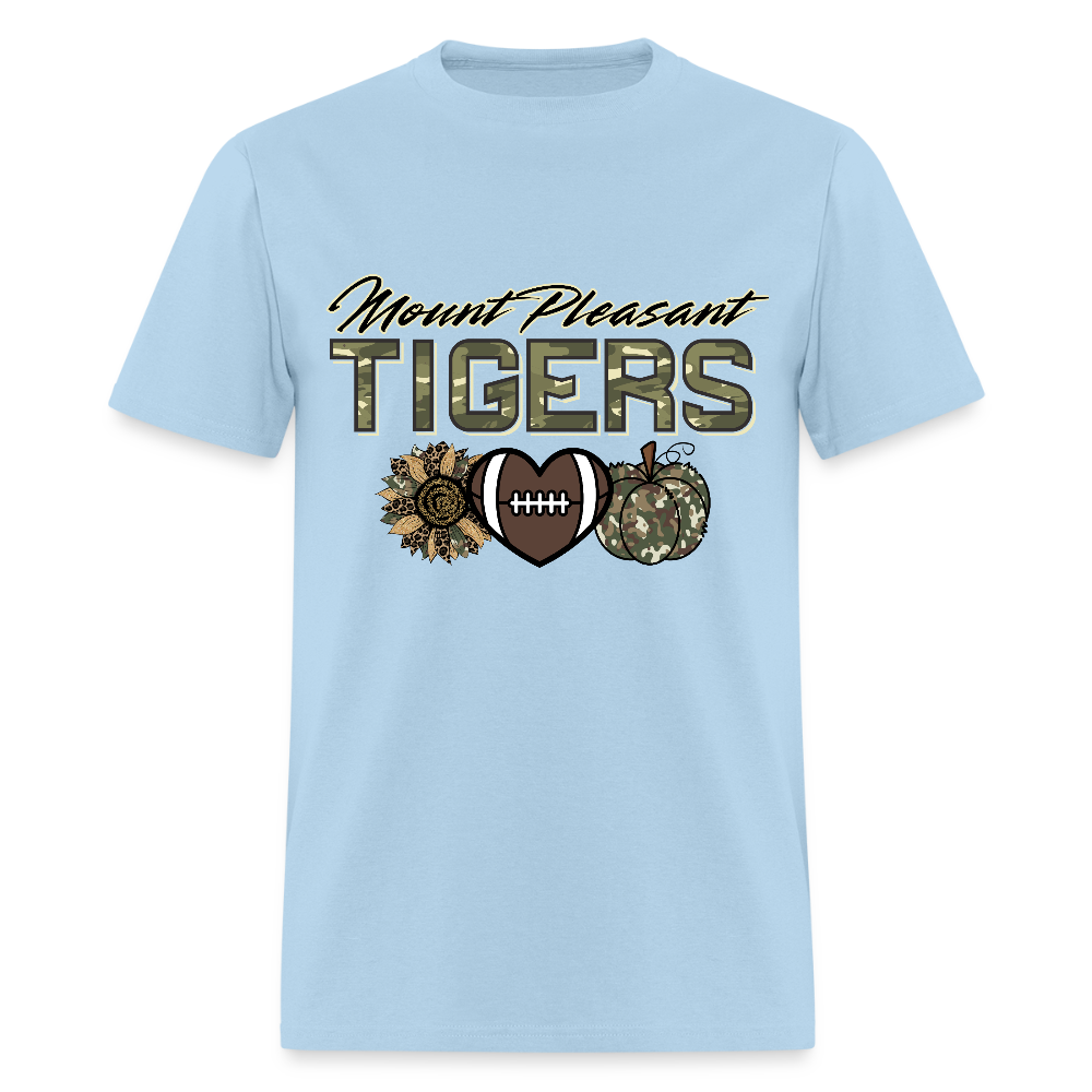 Camo MP Tigers T-Shirt | GILDAN 5000 - powder blue