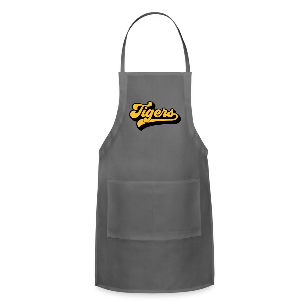 Tigers Adjustable Apron - charcoal