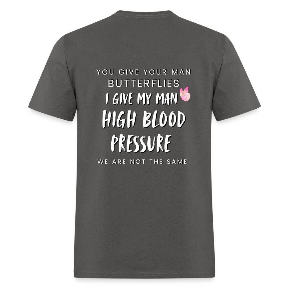 FWC Butterflies & High Blood Pressure Classic T-Shirt - charcoal