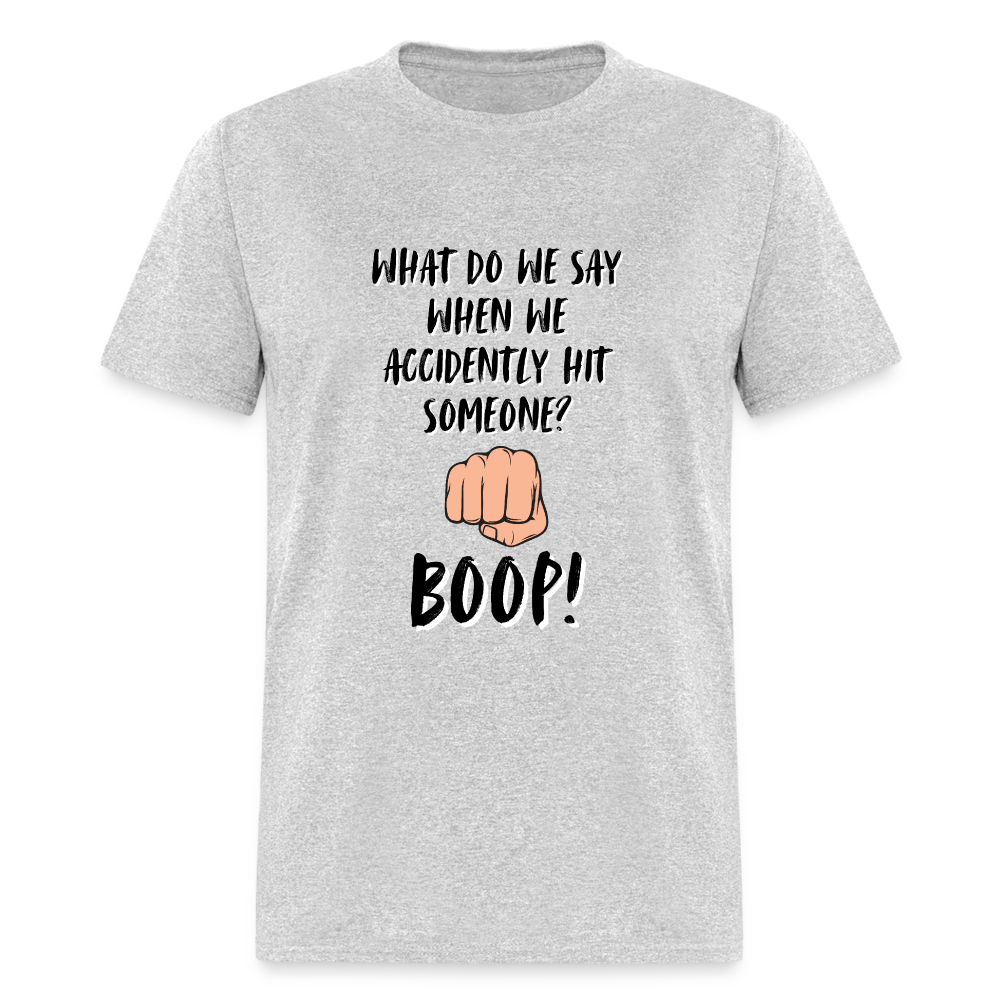 Accidental Boop Classic T-Shirt - heather gray