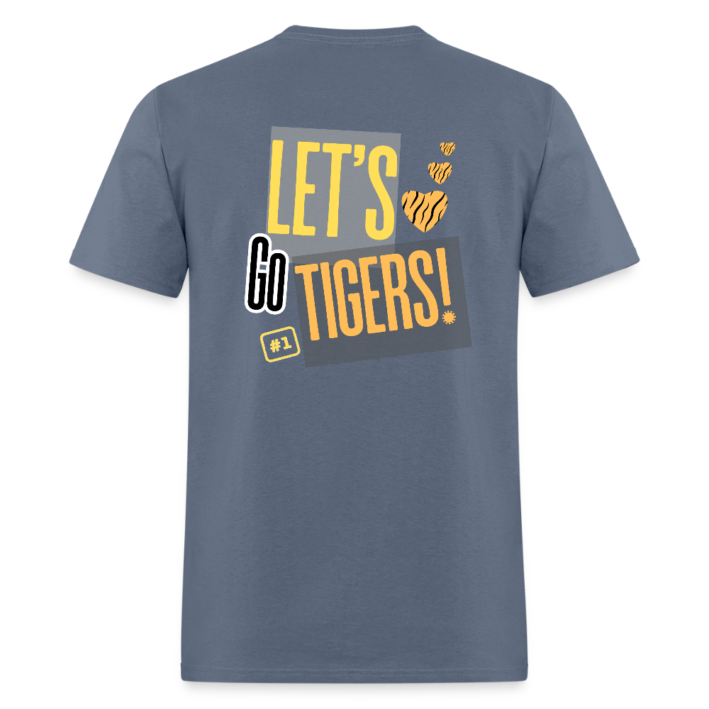 Let's Go Tigers! MPISD Child Nutrition Classic T-Shirt - denim