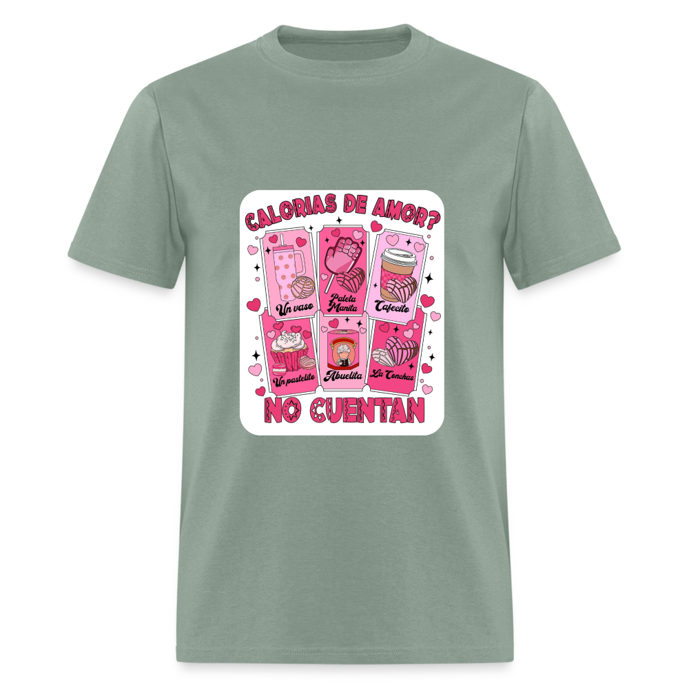 Calorias De Amor Unisex Classic T-Shirt - sage