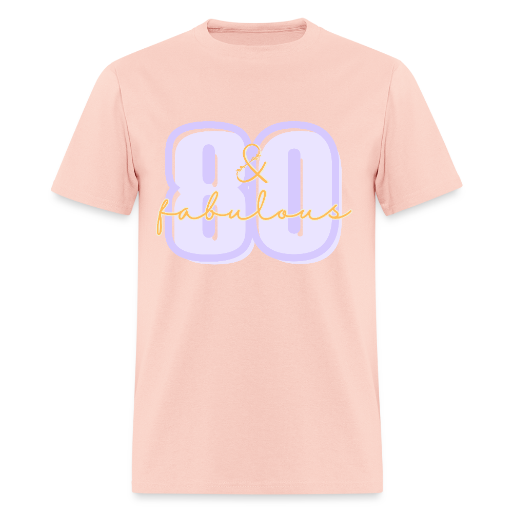 Purple 80 & Fabulous Classic T-Shirt - blush pink