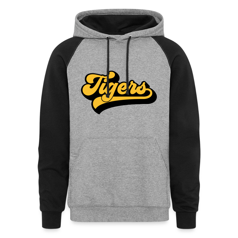 Tigers Colorblock Hoodie - heather gray/black