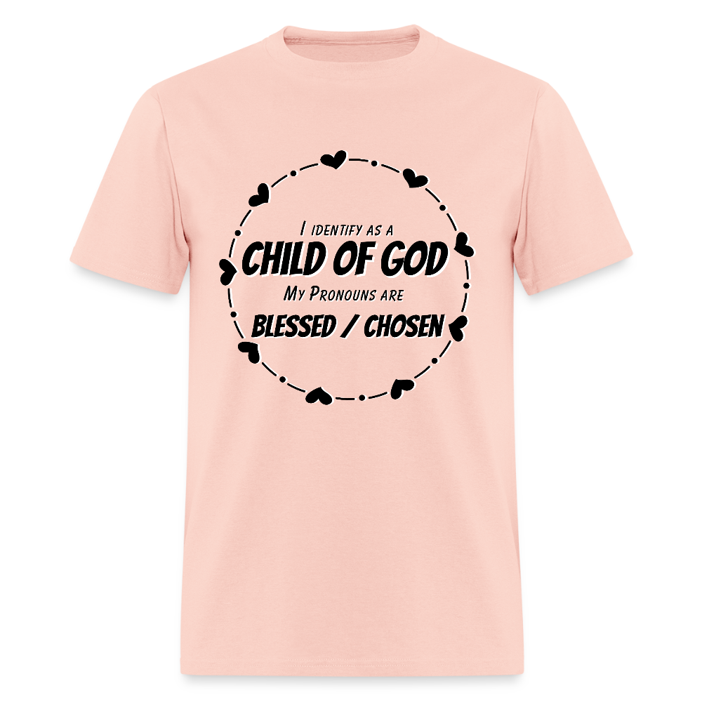 Identify as a Child of God Classic T-Shirt - blush pink