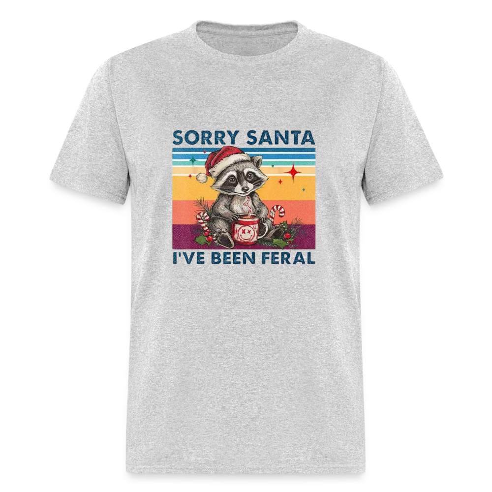 Santa, I've been feral Classic T-Shirt - heather gray