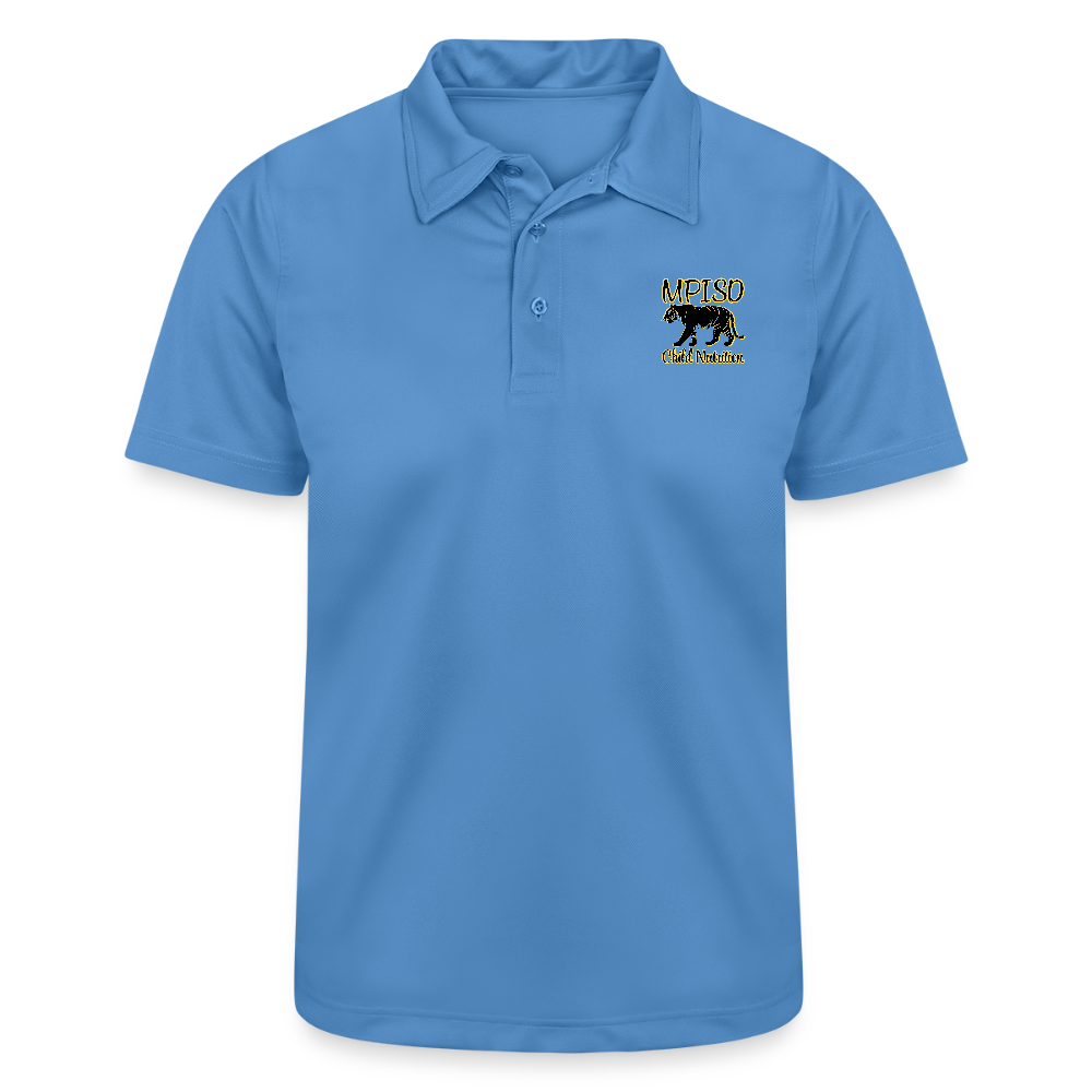 MPISD Child Nutrition Tiger Unisex Command Snag Protection Polo - light blue