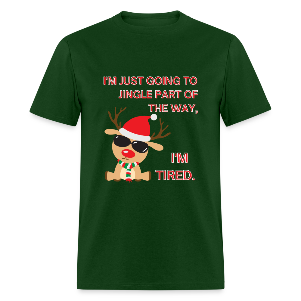 Jingle part of the way Classic T-Shirt - forest green