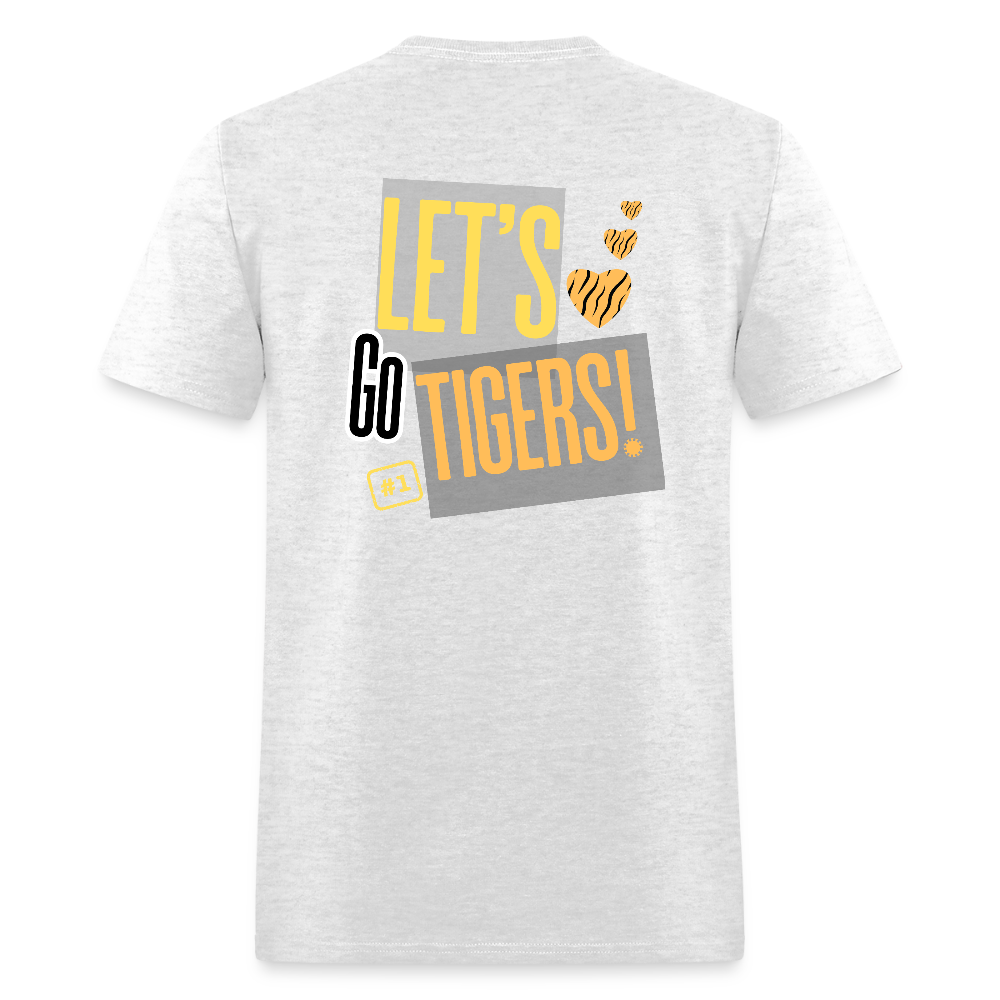 Let's Go Tigers! MPISD Child Nutrition Classic T-Shirt - light heather gray