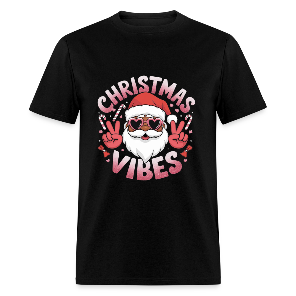 Christmas Vibes Unisex Classic T-Shirt - black