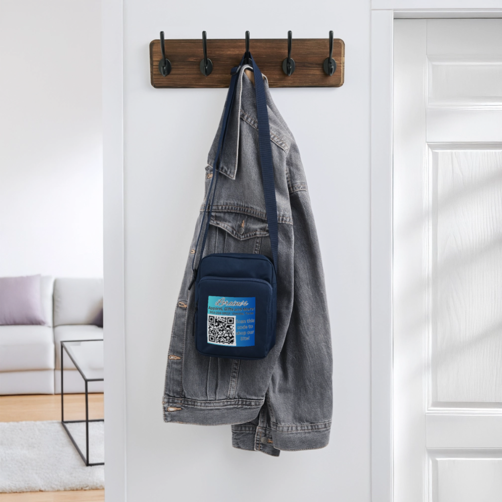 Loraine's Merch Upright Crossbody Bag - navy