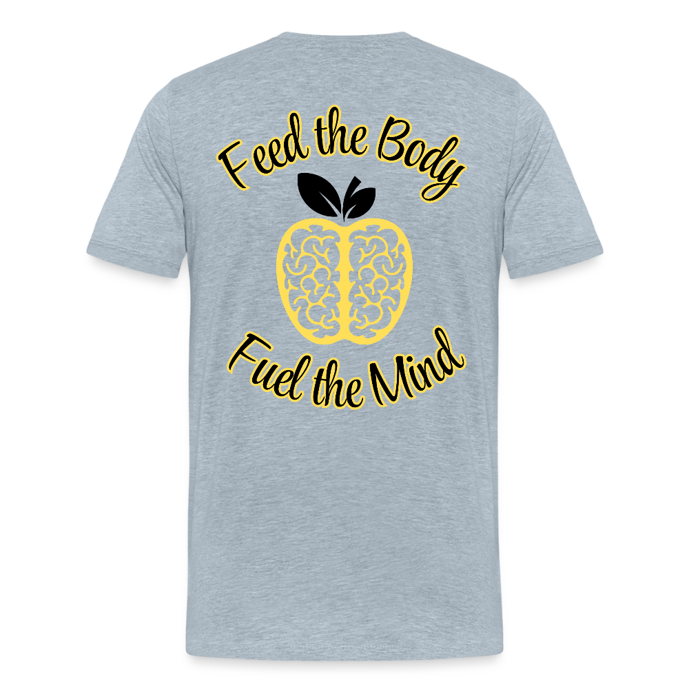 MPISD Brain Food Premium T-Shirt - heather ice blue