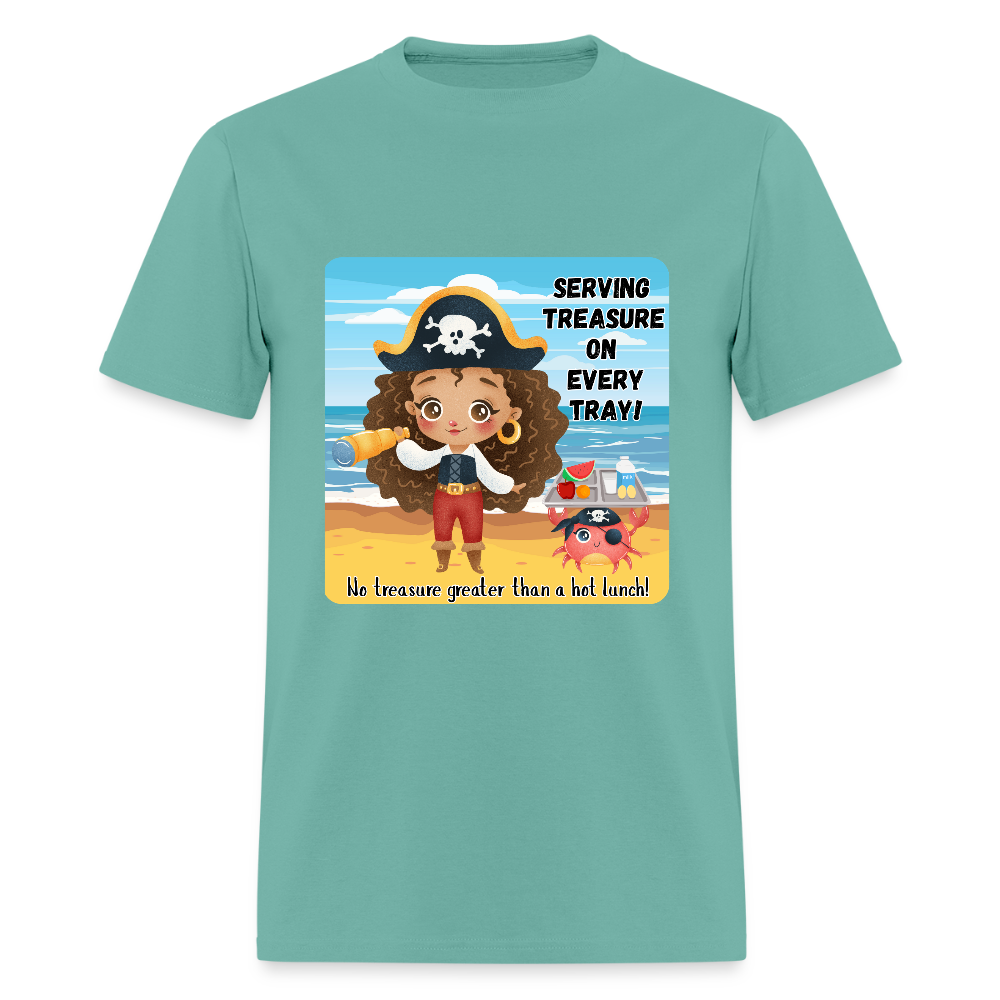 No Greater Treasure than a hot lunch! Classic T-Shirt - aquatic
