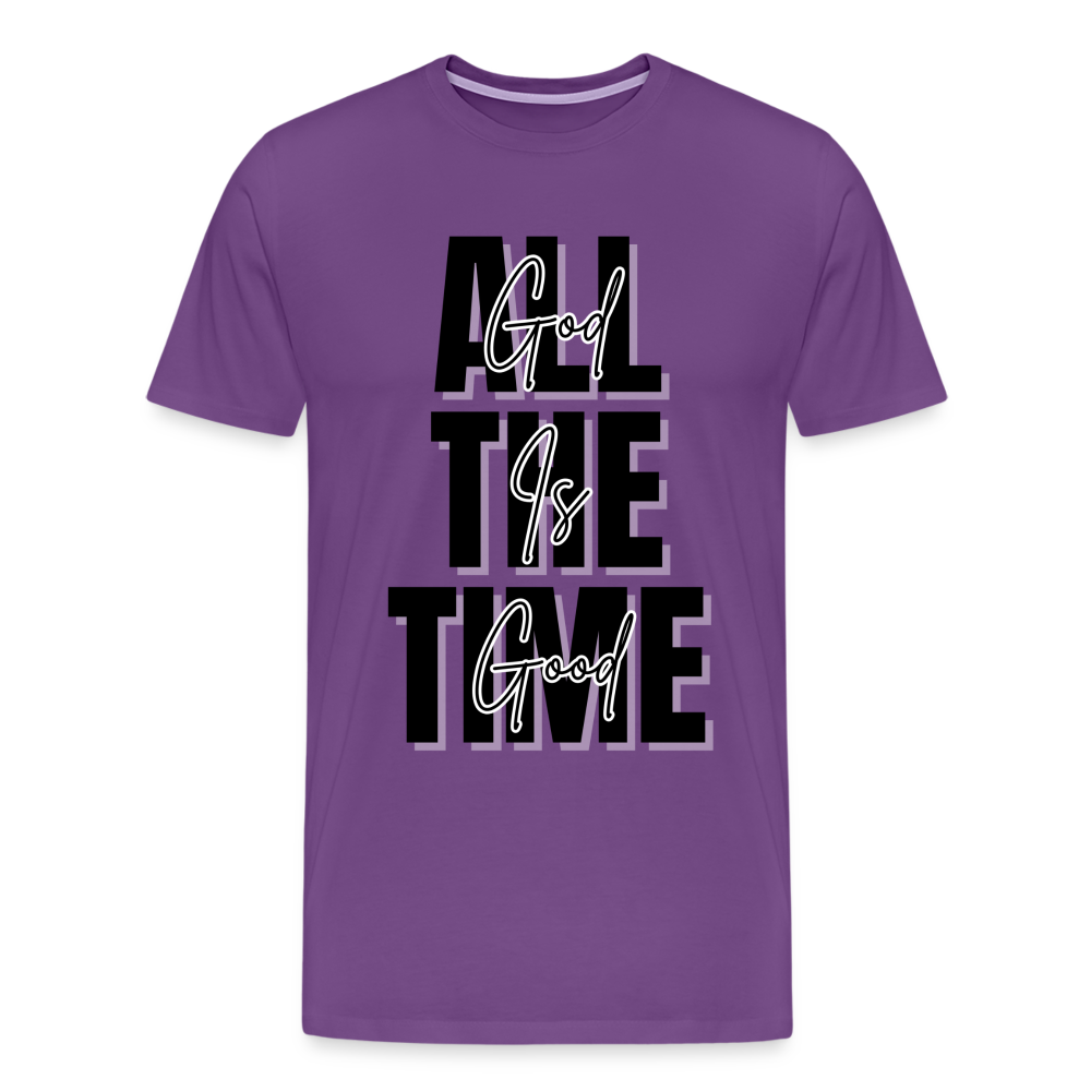 Psalm 34:8 Premium T-Shirt - purple
