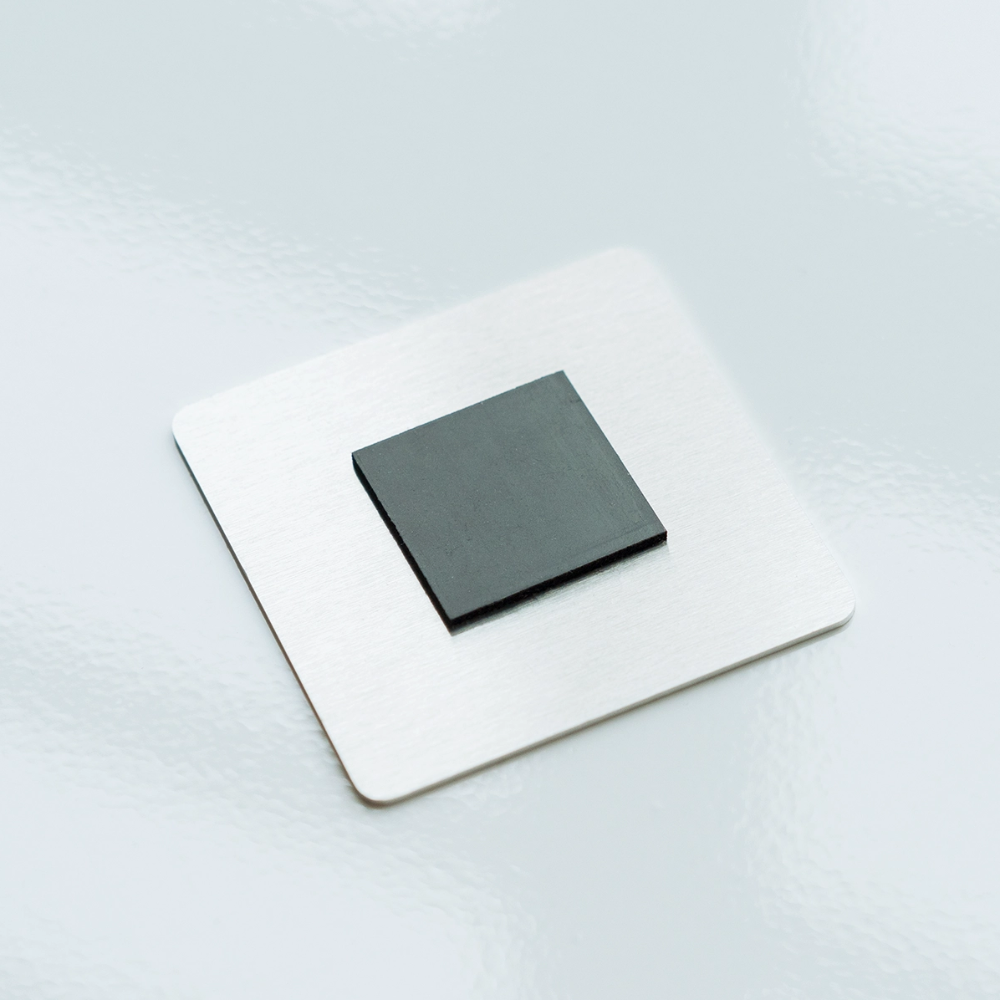 Loraine's Website Square Magnet - white