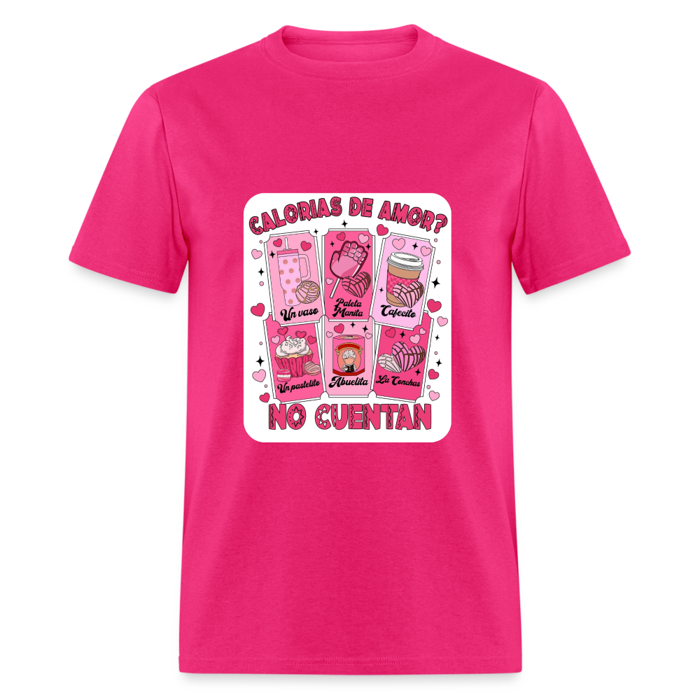 Calorias De Amor Unisex Classic T-Shirt - fuchsia