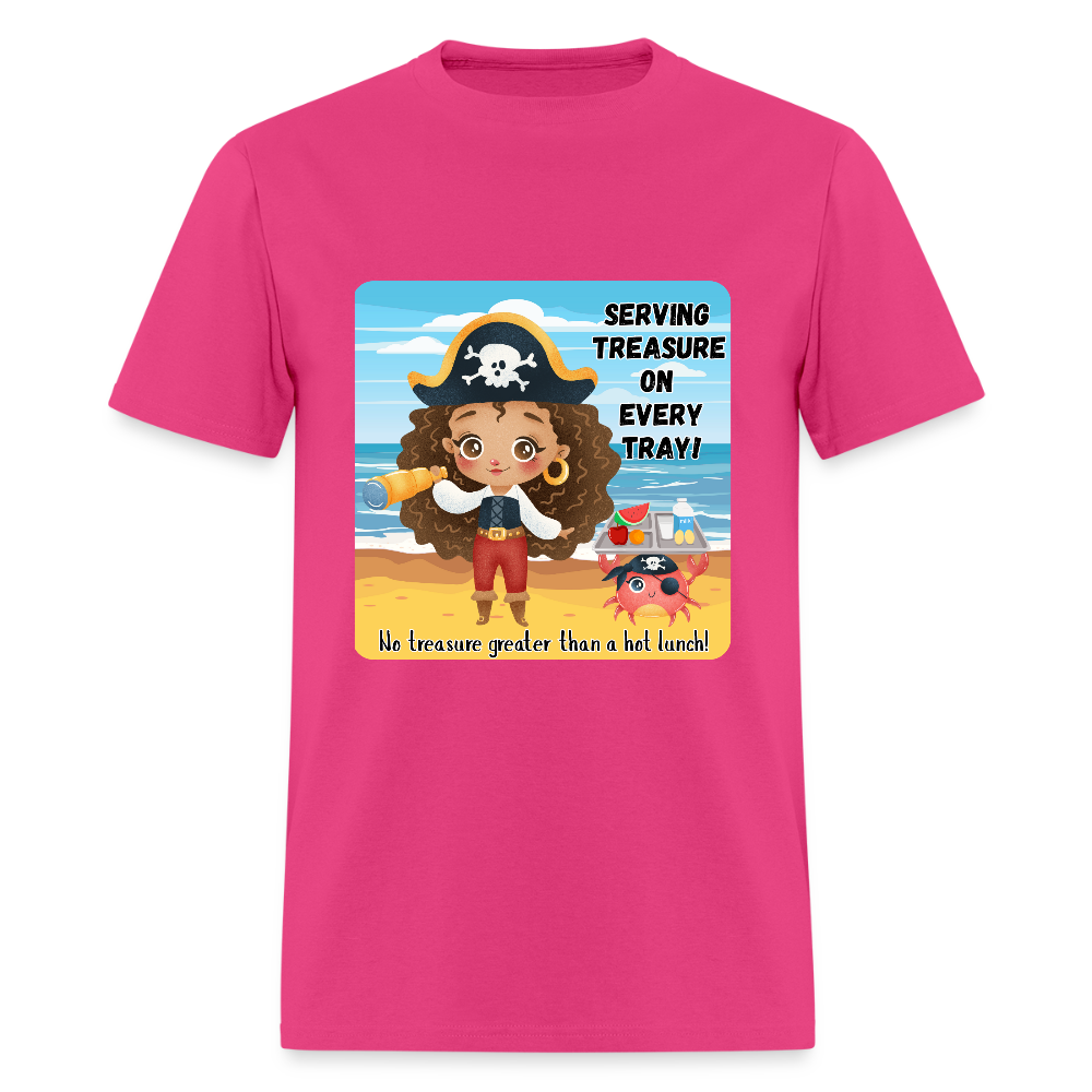No Greater Treasure than a hot lunch! Classic T-Shirt - fuchsia