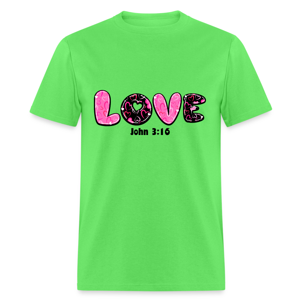 Love John 3:16 Classic T-Shirt - kiwi