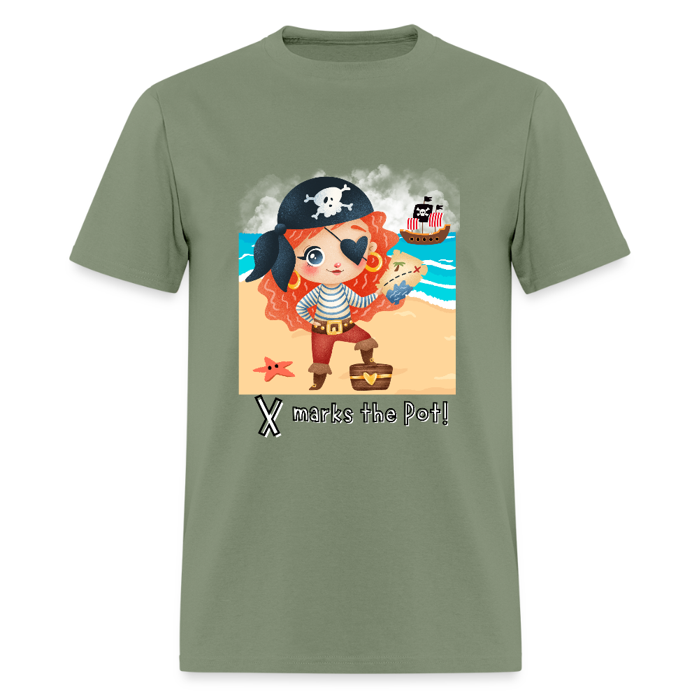 X Marks the Pot! Classic T-Shirt - military green