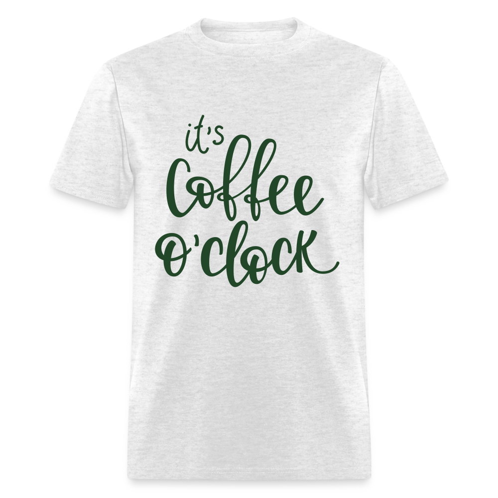 Coffee O'Clock Classic T-Shirt - light heather gray